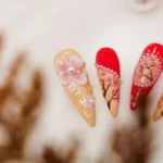 Red Peach Blossom Bliss - Image 3