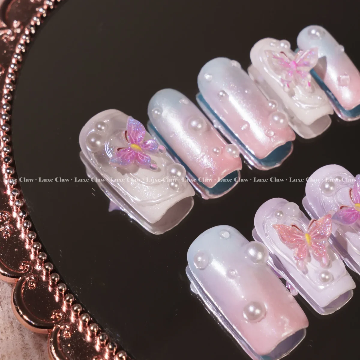 Spring Butterfly Bliss Press On Nails - Image 2