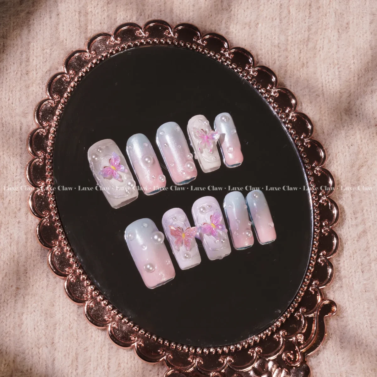 Spring Butterfly Bliss Press On Nails - Image 3