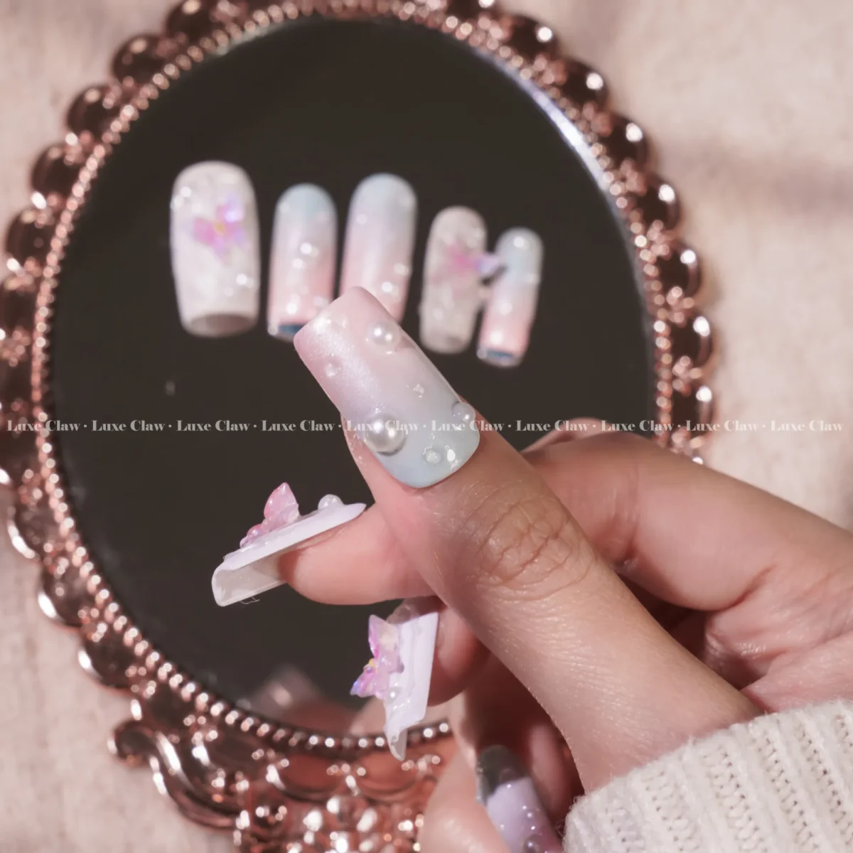 Spring Butterfly Bliss Press On Nails - Image 6