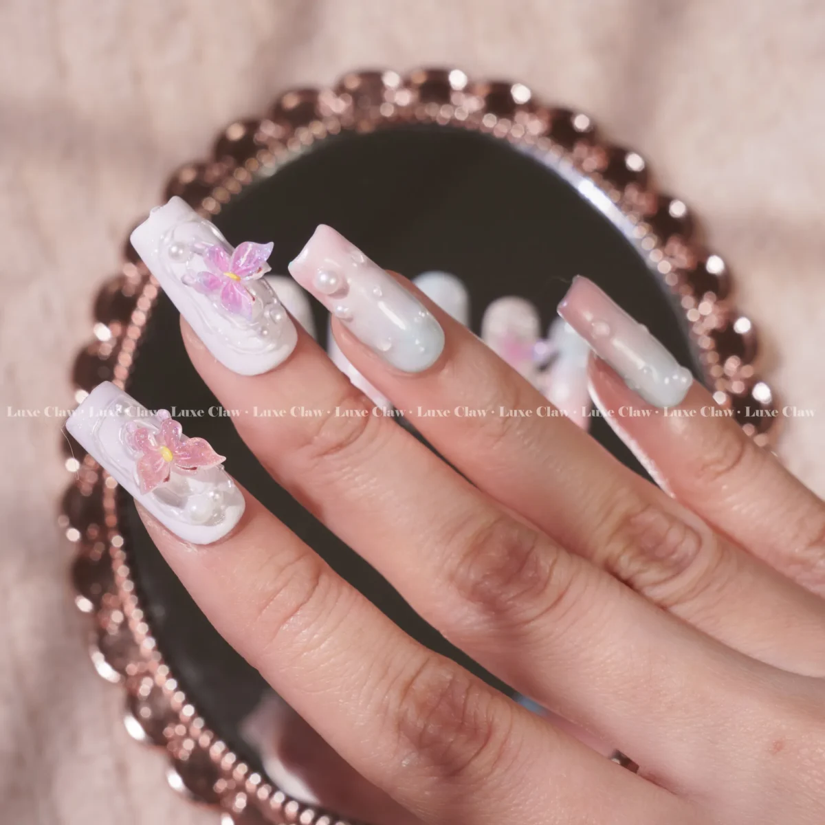 Spring Butterfly Bliss Press On Nails - Image 5