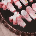 Custom name Elegance Crystal Floral - Image 3