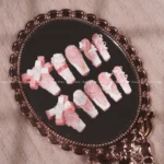 Custom name Elegance Crystal Floral