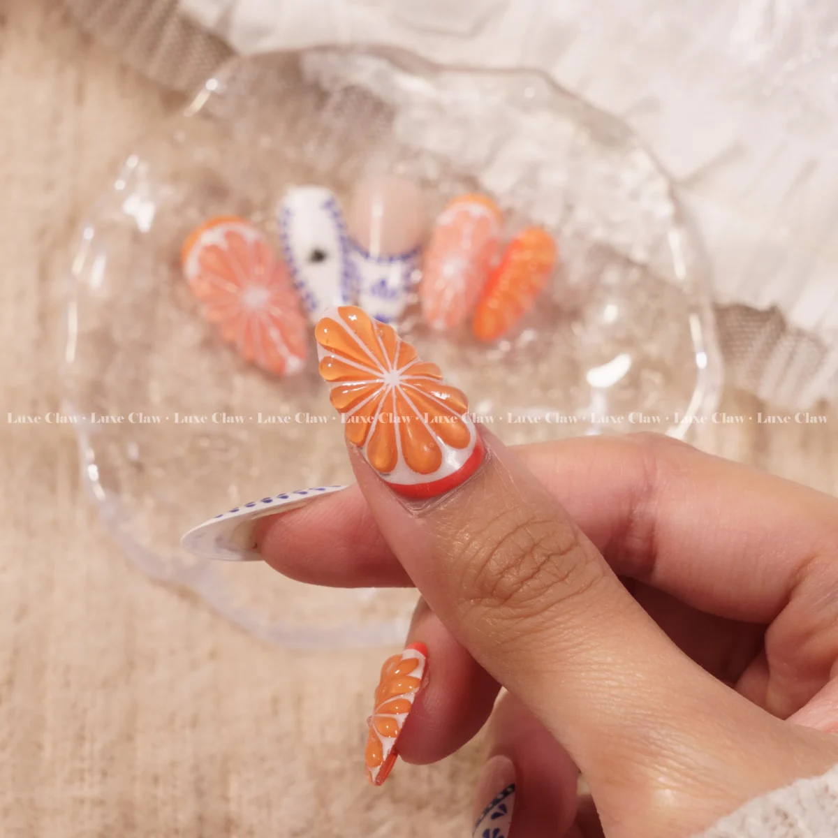 Fruit Lover 3D Gel Nails Set - Image 7