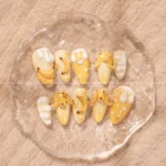 Banana Smoothie 3D Gel Nails Set