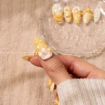 Banana Smoothie 3D Gel Nails Set - Image 7