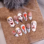 It Clown 3D Gel Nails Set