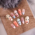Halloween Nail Set Clown Lover