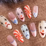 Halloween Nail Set Clown Lover - Image 3
