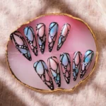Ailes De Papillon Dégradées Scintillantes
