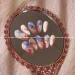 Red and Blue Granite Marble