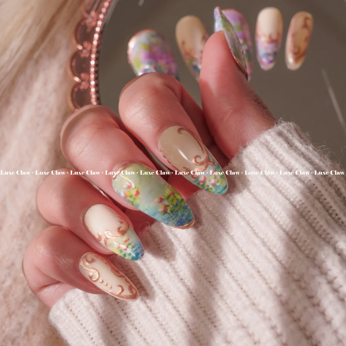 Monet's Spring Meadows - Image 4