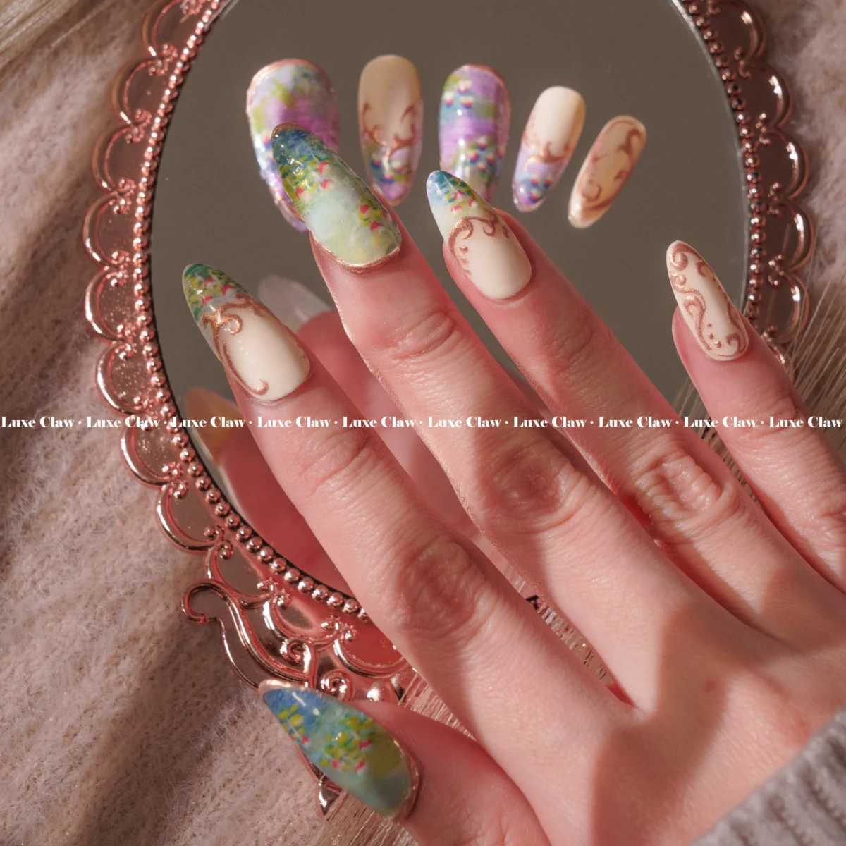 Monet's Spring Meadows - Image 5