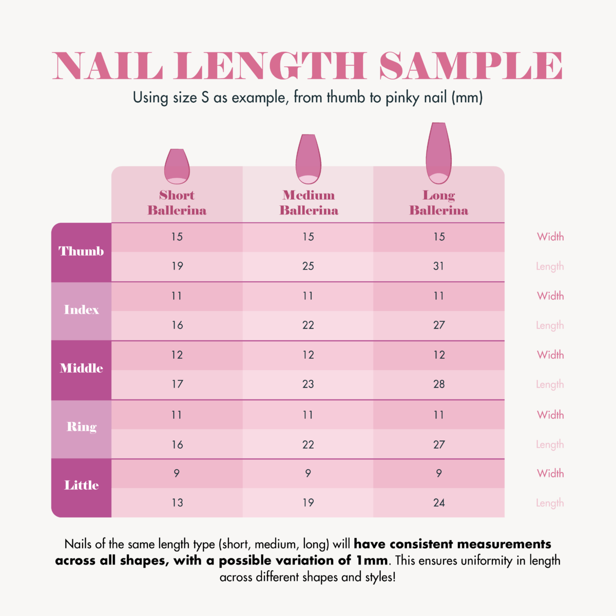 LuxeClaw luxeclaw 4 nail length